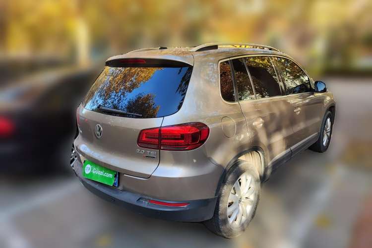 Used Volkswagen Tiguan 2016 2.0 TSI Four-Wheel Drive Standard Version Rear Right 45 Deg