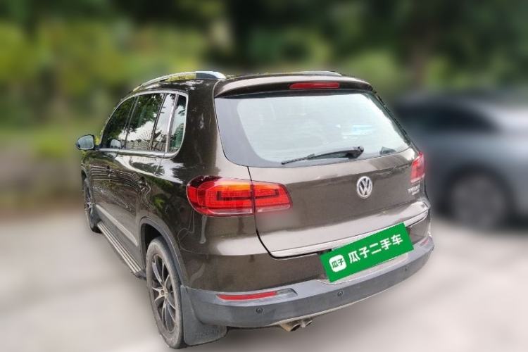 Used Volkswagen Tiguan 2016 330TSI Automatic All-Wheel Drive Luxury Edition Rear Left 45 Deg