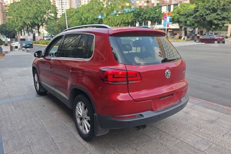 Used Volkswagen Tiguan 2016 300TSI Automatic Two-Wheel Drive Comfort Edition Rear Left 45 Deg