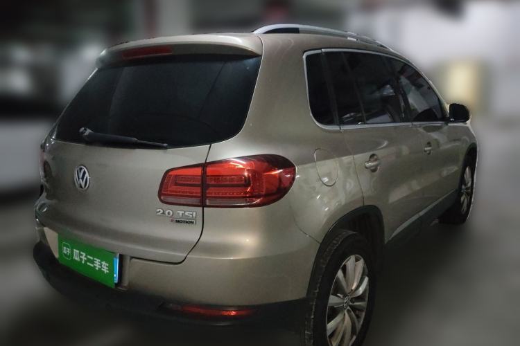 Used Volkswagen Tiguan 2016 2.0 TSI Four-Wheel Drive Standard Version Rear Right 45 Deg