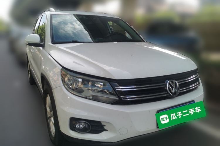Used Volkswagen Tiguan 2016 2.0 TSI Four-Wheel Drive Standard Version Front Right 45 Deg