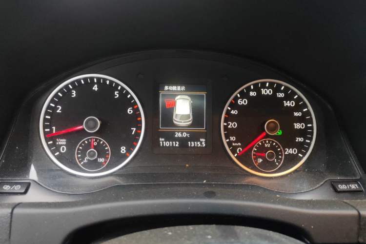 Used Volkswagen Tiguan 2016 300TSI Automatic All-Wheel Drive Luxury Edition Instrument Cluster