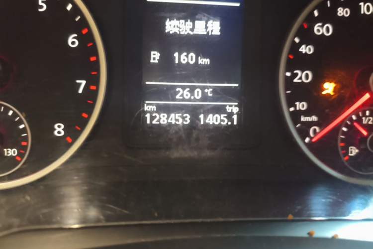Used Volkswagen Tiguan 2016 300TSI Automatic All-Wheel Drive Fashion Vision Edition Odometer Close Up
