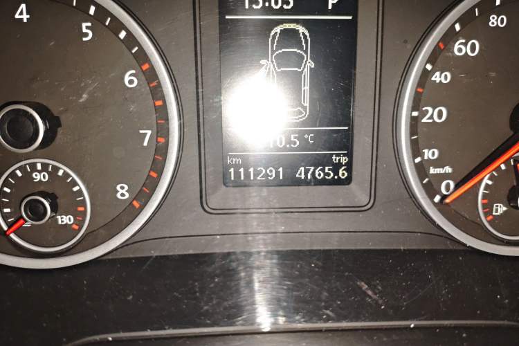 Used Volkswagen Tiguan 2016 300TSI Automatic Two-Wheel Drive Comfort Edition Odometer Close Up