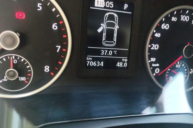 Used Volkswagen Tiguan 2016 280TSI Automatic Two-Wheel-Drive Silk Road Style Edition Odometer Close Up