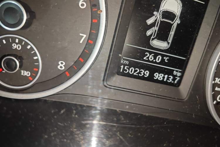 Used Volkswagen Tiguan 2016 280TSI Automatic Two-Wheel-Drive Silk Road Style Edition Odometer Close Up