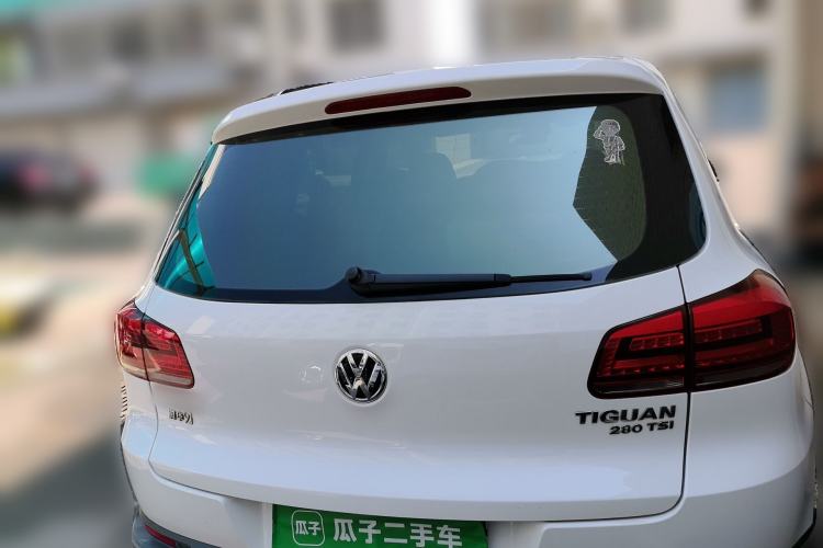 Used Volkswagen Tiguan 2016 280TSI Automatic Two-Wheel Drive Silk Road Comfort Edition Rear