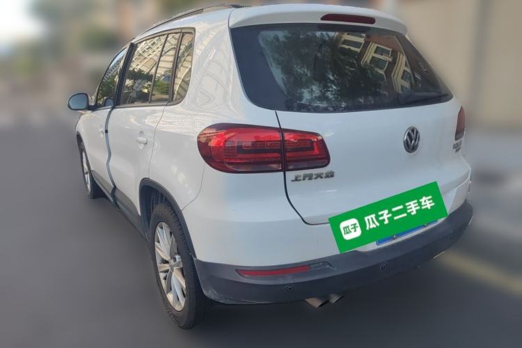 Used Volkswagen Tiguan 2016 280TSI Automatic Two-Wheel-Drive Silk Road Style Edition Rear Left 45 Deg