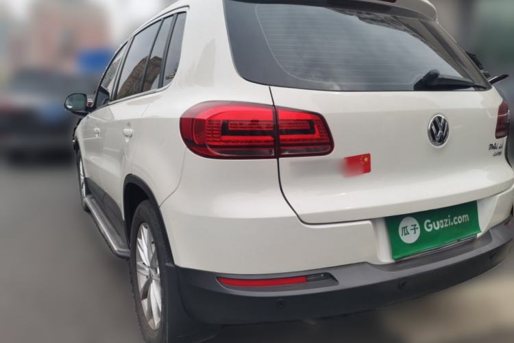 Used Volkswagen Tiguan 2016 280TSI Automatic Two-Wheel Drive Silk Road Comfort Edition Rear Left 45 Deg