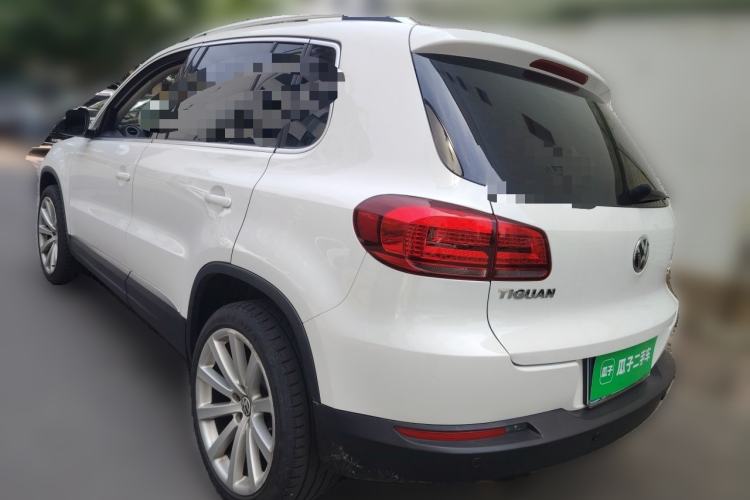 Used Volkswagen Tiguan 2016 2.0 TSI Four-Wheel Drive Standard Version Rear Left 45 Deg