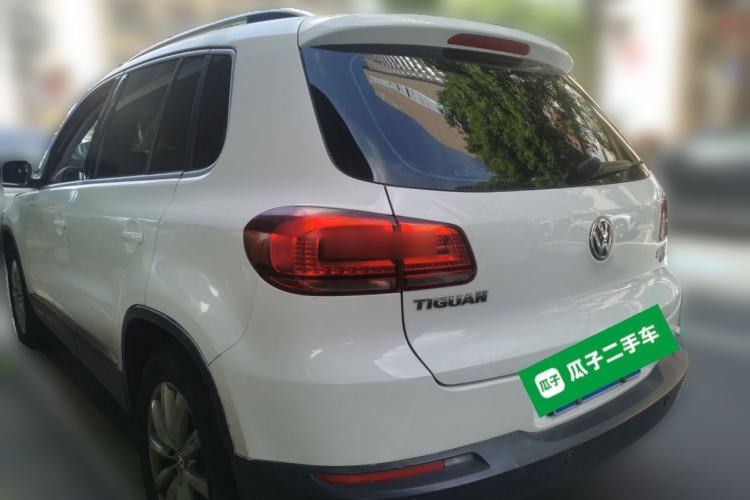 Used Volkswagen Tiguan 2016 2.0 TSI Four-Wheel Drive Standard Version Rear Left 45 Deg