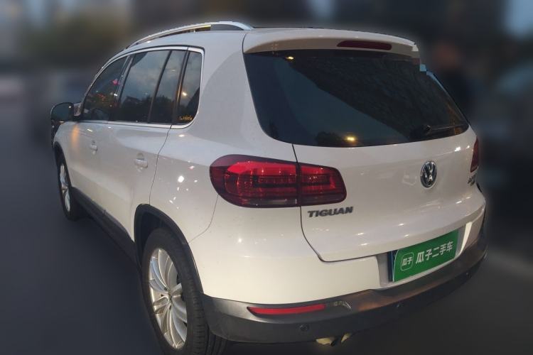 Used Volkswagen Tiguan 2016 2.0 TSI Four-Wheel Drive Elite Version Rear Left 45 Deg