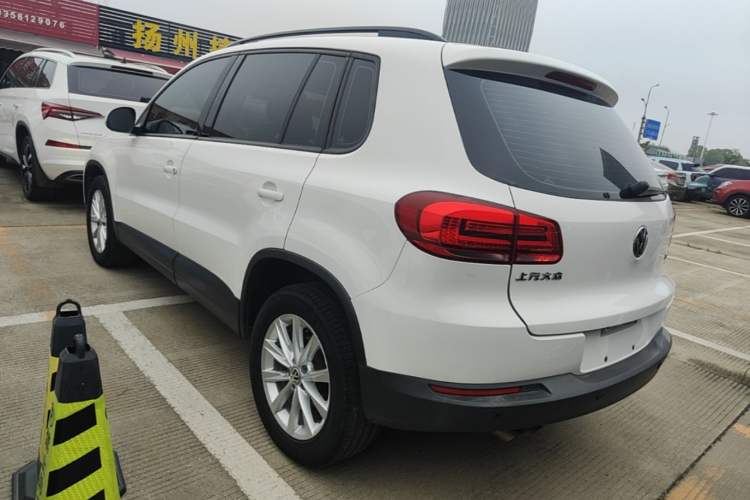 Used Volkswagen Tiguan 2016 280TSI Automatic Two-Wheel Drive Silk Road Comfort Edition Rear Left 45 Deg