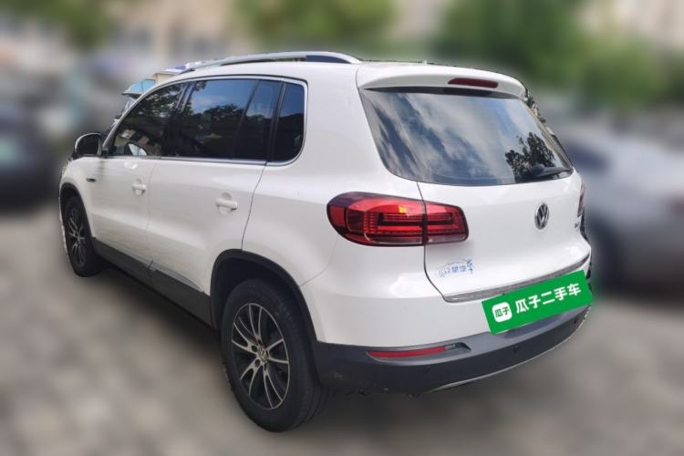 Used Volkswagen Tiguan 2016 300TSI Automatic All-Wheel Drive Luxury Edition Rear Left 45 Deg
