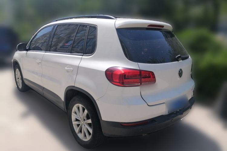 Used Volkswagen Tiguan 2016 280TSI Automatic Two-Wheel-Drive Silk Road Style Edition Rear Left 45 Deg