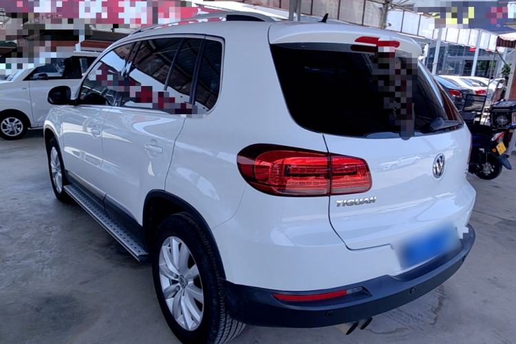 Used Volkswagen Tiguan 2016 2.0 TSI Four-Wheel Drive Standard Version Rear Left 45 Deg
