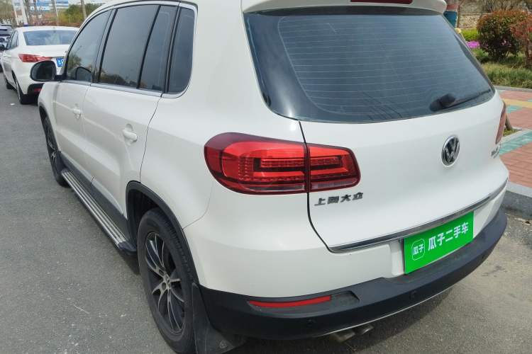 Used Volkswagen Tiguan 2016 300TSI Automatic Two-Wheel Drive Luxury Edition Rear Left 45 Deg