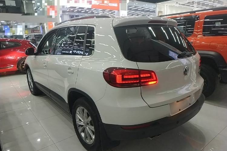 Used Volkswagen Tiguan 2016 300TSI Automatic Two-Wheel Drive Comfort Edition Rear Left 45 Deg
