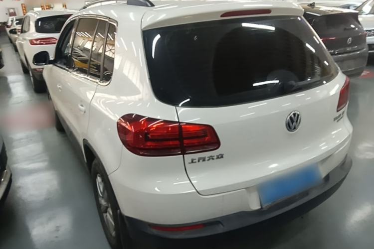 Used Volkswagen Tiguan 2016 300TSI Automatic Two-Wheel Drive Trend Edition Rear Left 45 Deg