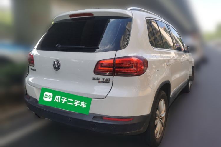 Used Volkswagen Tiguan 2016 2.0 TSI Four-Wheel Drive Standard Version Rear Right 45 Deg