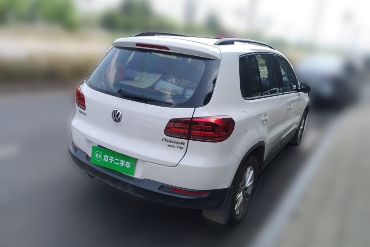 Used Volkswagen Tiguan 2016 280TSI Automatic Two-Wheel-Drive Silk Road Style Edition Rear Right 45 Deg