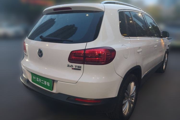 Used Volkswagen Tiguan 2016 2.0 TSI Four-Wheel Drive Elite Version Rear Right 45 Deg