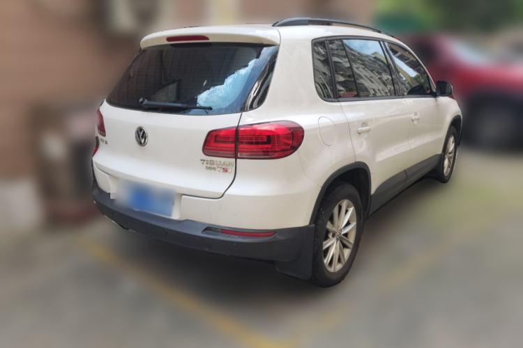 Used Volkswagen Tiguan 2016 300TSI Automatic Two-Wheel Drive Trend Edition Rear Right 45 Deg