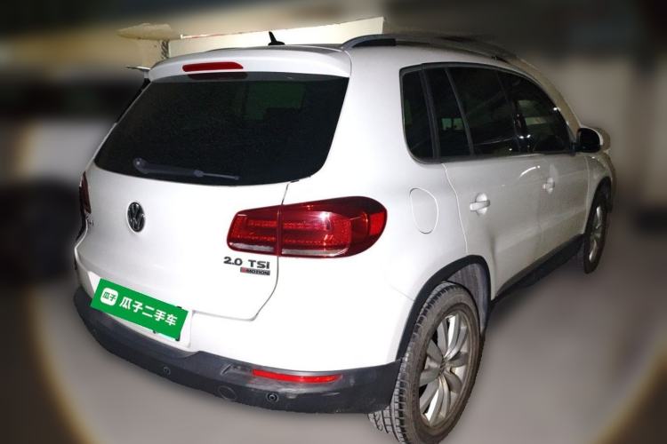 Used Volkswagen Tiguan 2016 2.0 TSI Four-Wheel Drive Standard Version Rear Right 45 Deg