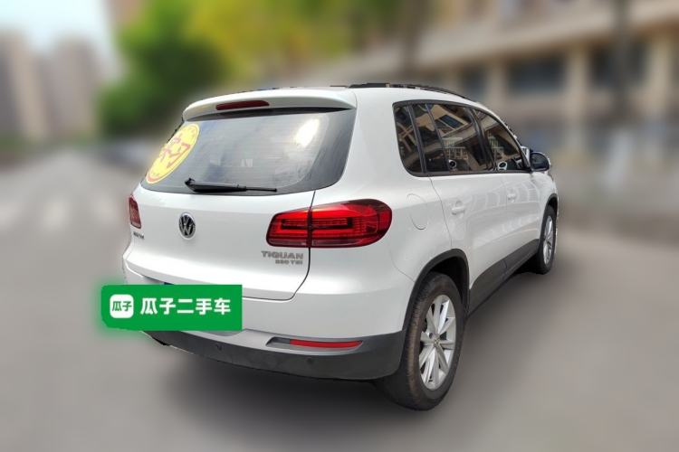 Used Volkswagen Tiguan 2016 280TSI Automatic Two-Wheel Drive Silk Road Comfort Edition Rear Right 45 Deg