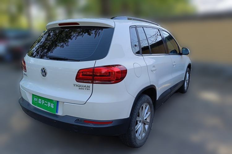 Used Volkswagen Tiguan 2016 280TSI Automatic Two-Wheel Drive Silk Road Comfort Edition Rear Right 45 Deg
