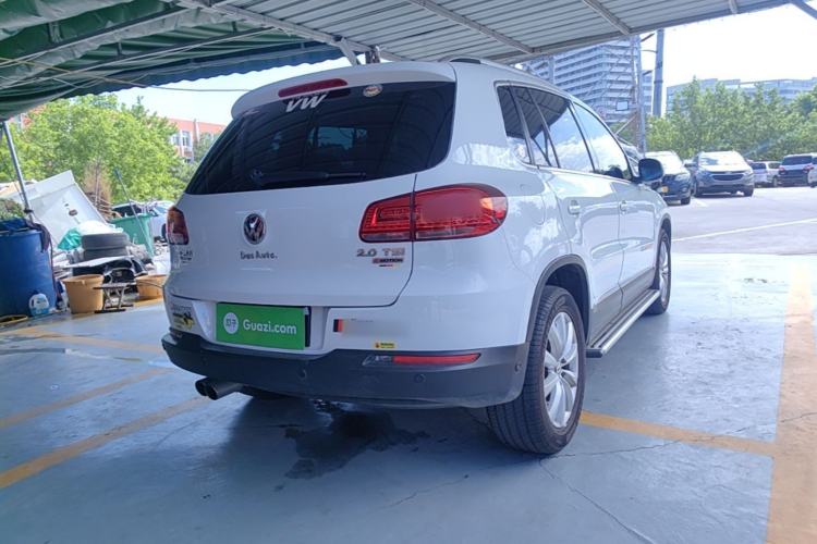 Used Volkswagen Tiguan 2016 2.0 TSI Four-Wheel Drive Standard Version Rear Right 45 Deg