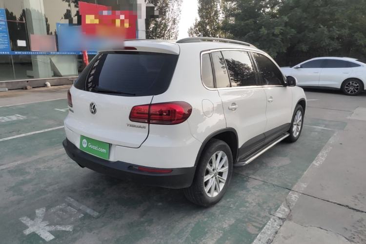 Used Volkswagen Tiguan 2016 280TSI Automatic Two-Wheel-Drive Silk Road Style Edition Rear Right 45 Deg