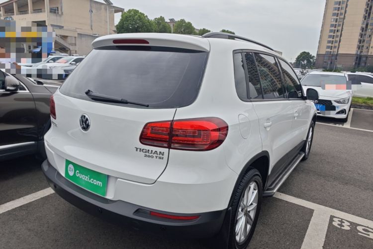 Used Volkswagen Tiguan 2016 280TSI Automatic Two-Wheel-Drive Silk Road Style Edition Rear Right 45 Deg