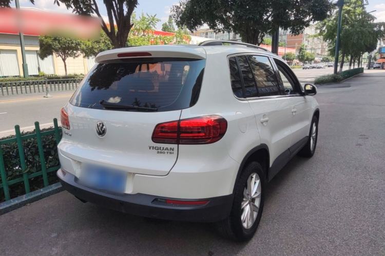Used Volkswagen Tiguan 2016 280TSI Automatic Two-Wheel Drive Silk Road Comfort Edition Rear Right 45 Deg