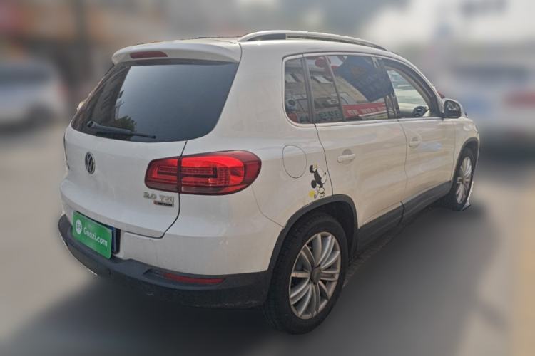 Used Volkswagen Tiguan 2016 2.0 TSI Four-Wheel Drive Elite Version Rear Right 45 Deg