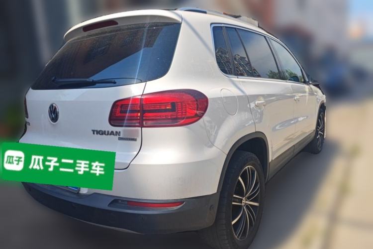 Used Volkswagen Tiguan 2016 330TSI Automatic All-Wheel-Drive Flagship Edition Rear Right 45 Deg