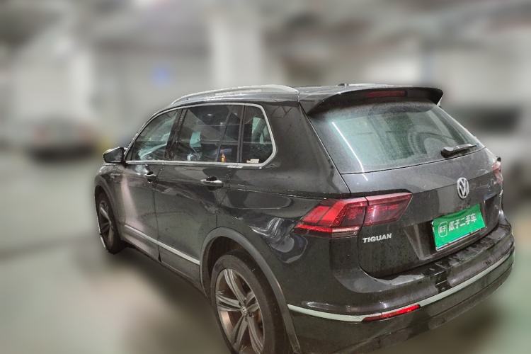 Used Volkswagen Tiguan 2017 330TSI Four-Wheel Drive High-End Model Rear Left 45 Deg