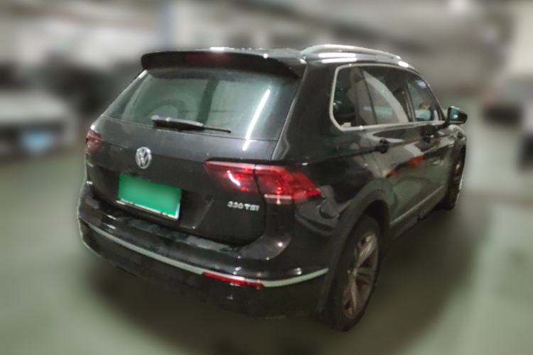 Used Volkswagen Tiguan 2017 330TSI Four-Wheel Drive High-End Model Rear Right 45 Deg