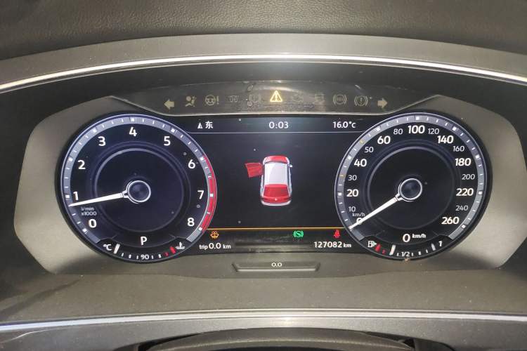 Used Volkswagen Tiguan 2017 330TSI All-Wheel-Drive Innovation Model Instrument Cluster