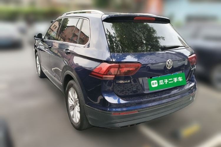 Used Volkswagen Tiguan 2017 280TSI Two-Wheel-Drive Elite Version Rear Left 45 Deg