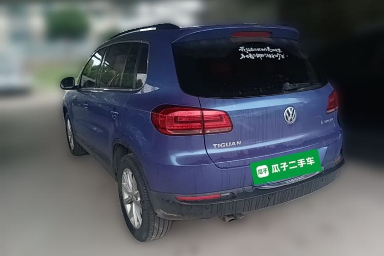 Used Volkswagen Tiguan 2017 300TSI Automatic Two-Wheel Drive Silk Road Luxury Edition Rear Left 45 Deg