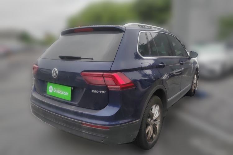 Used Volkswagen Tiguan 2017 280TSI Two-Wheel-Drive Elite Version Rear Right 45 Deg