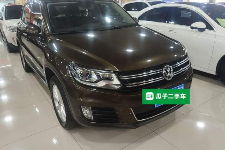 Used Volkswagen Tiguan 2017 300TSI Automatic Two-Wheel Drive Silk Road Comfort Edition Front Right 45 Deg