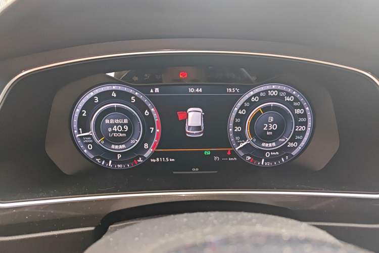 Used Volkswagen Tiguan 2017 380TSI Four-Wheel Drive R-Line Instrument Cluster