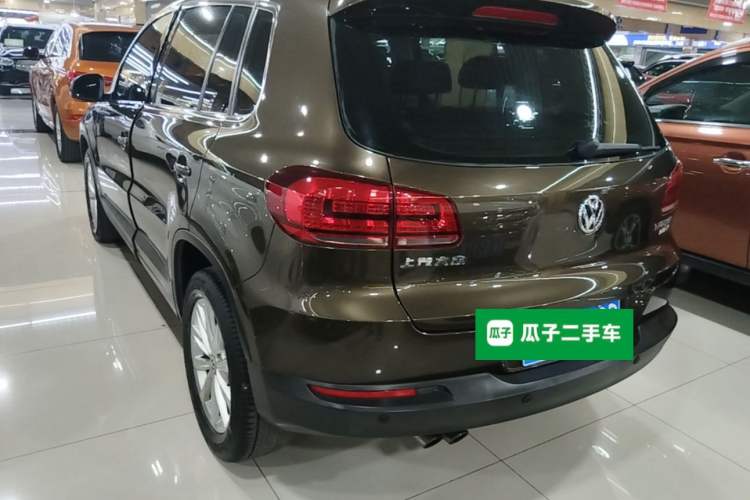 Used Volkswagen Tiguan 2017 300TSI Automatic Two-Wheel Drive Silk Road Comfort Edition Rear Left 45 Deg