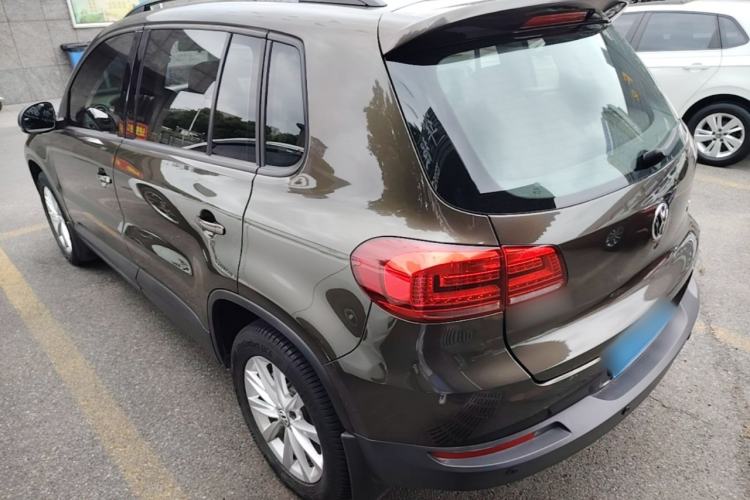 Used Volkswagen Tiguan 2017 300TSI Automatic Two-Wheel Drive Silk Road Luxury Edition Rear Left 45 Deg