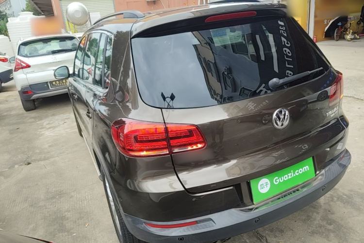 Used Volkswagen Tiguan 2017 300TSI Automatic Two-Wheel Drive Silk Road Luxury Edition Rear Left 45 Deg