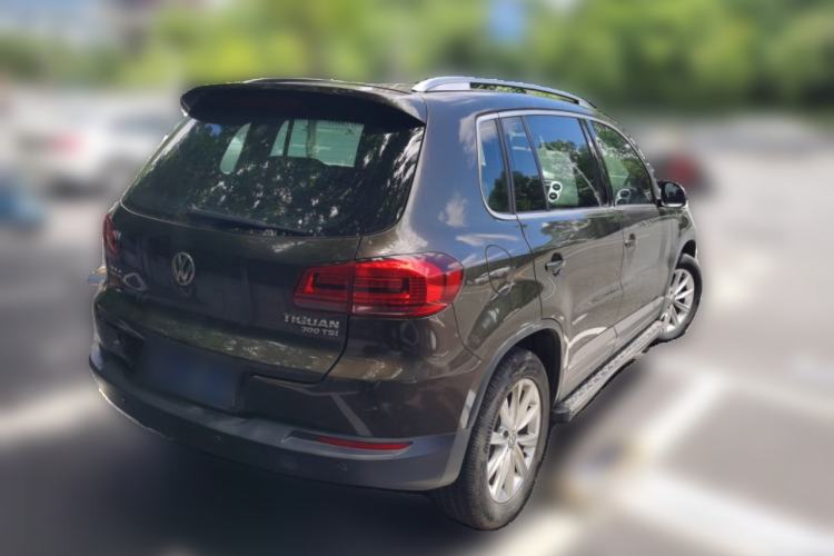 Used Volkswagen Tiguan 2017 300TSI Automatic Two-Wheel Drive Silk Road Comfort Edition Rear Right 45 Deg