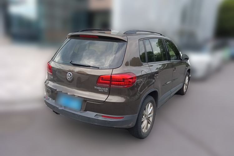 Used Volkswagen Tiguan 2017 300TSI Automatic Two-Wheel Drive Silk Road Luxury Edition Rear Right 45 Deg