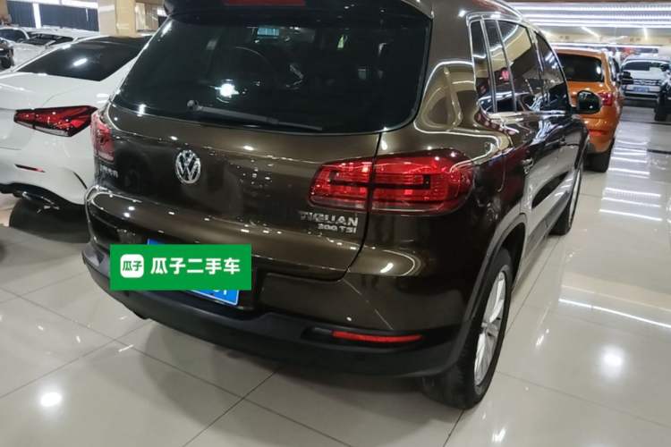 Used Volkswagen Tiguan 2017 300TSI Automatic Two-Wheel Drive Silk Road Comfort Edition Rear Right 45 Deg